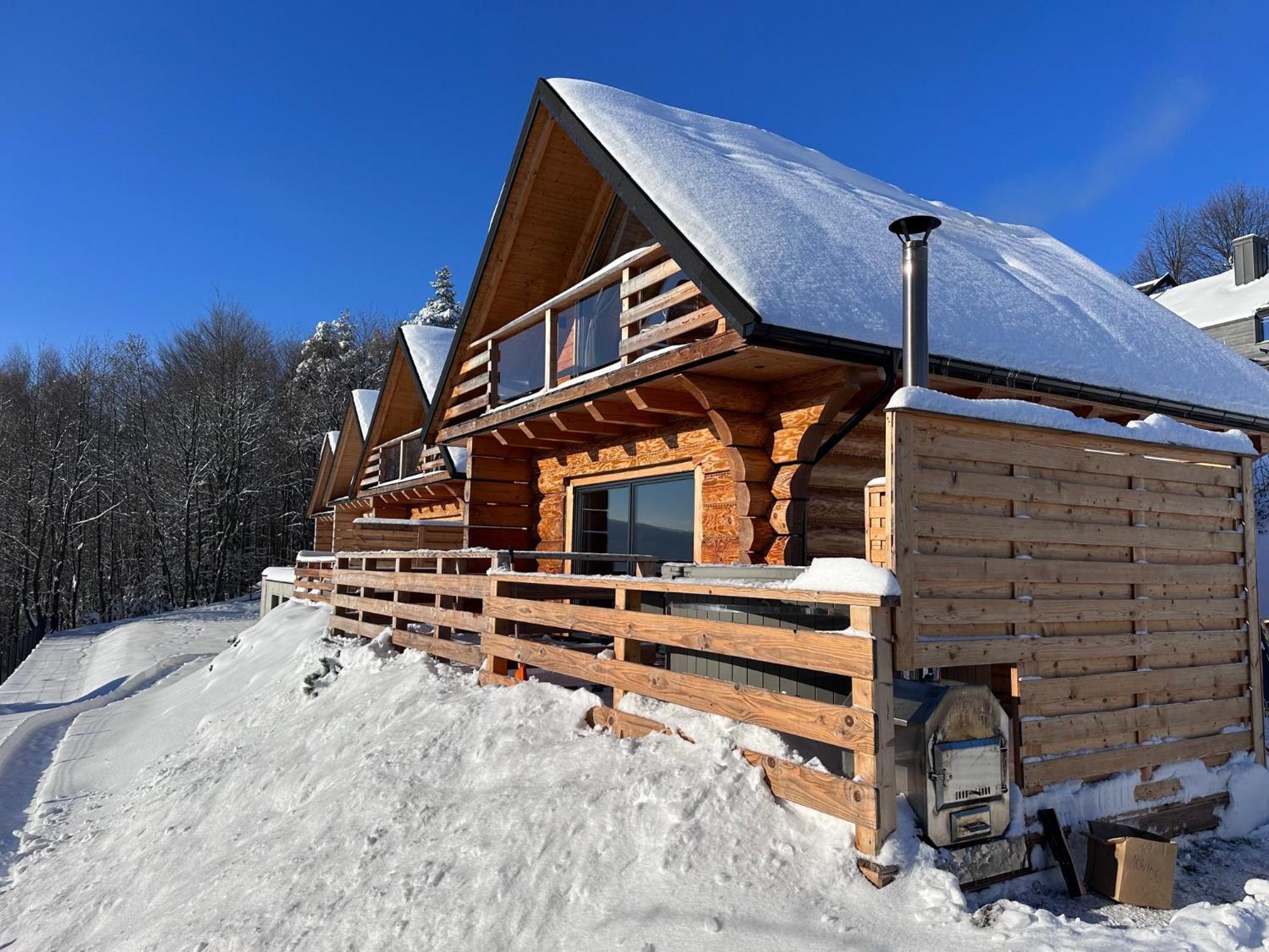 Domek Drewniany W Gorach Jacuzzi & Balia - Osada Chelm Stroza  Exterior photo