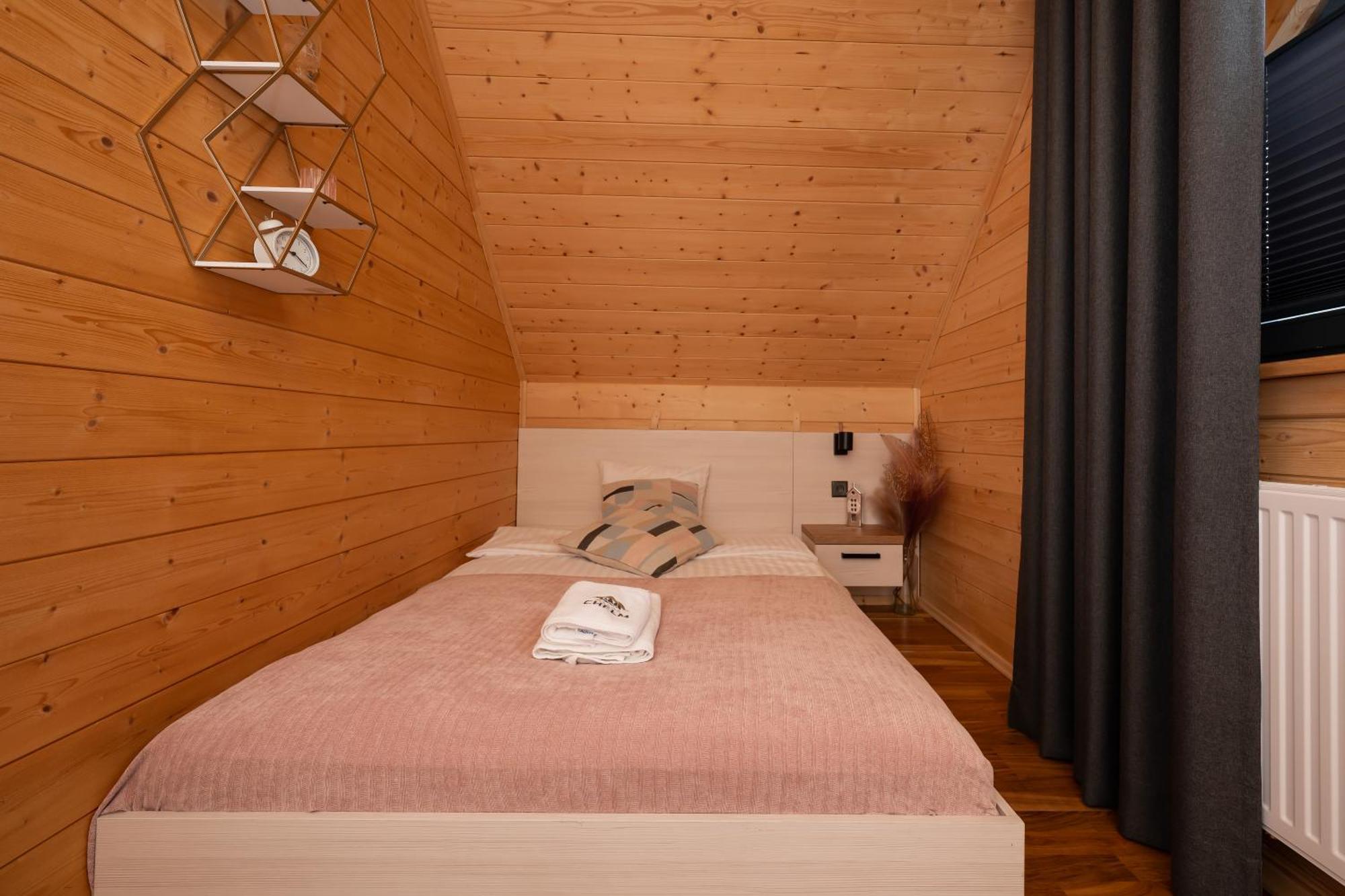 Domek Drewniany W Gorach Jacuzzi & Balia - Osada Chelm Stroza  Exterior photo